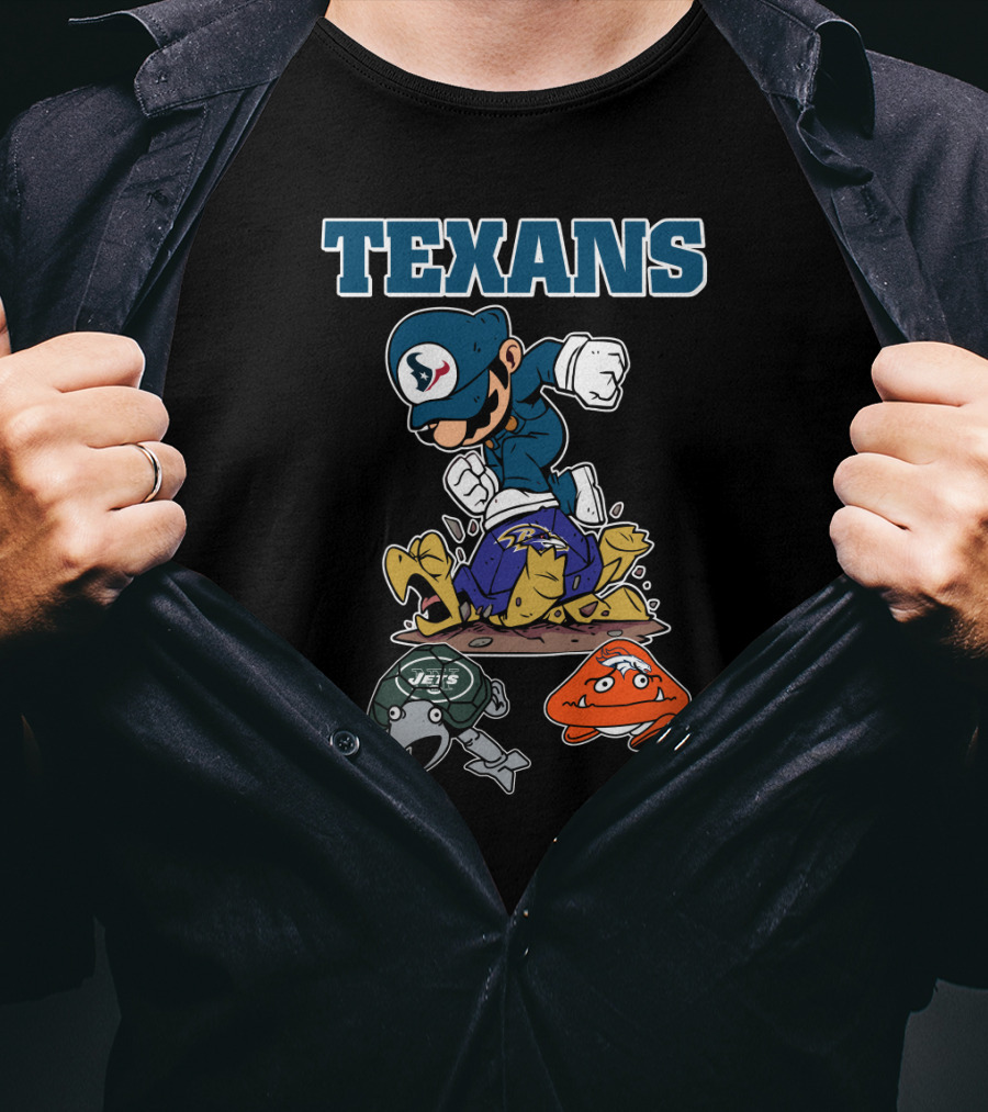 Texans Victory Over Ravens Jets And Browns T-Shirt
