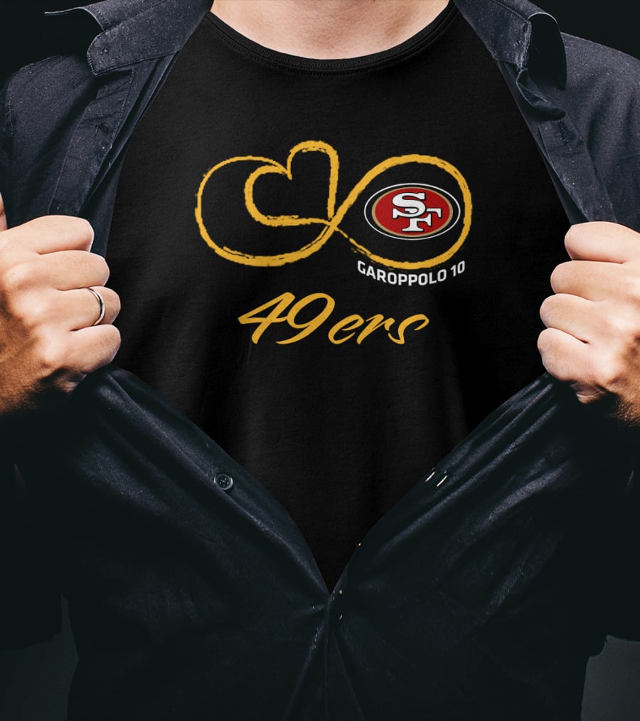 San Francisco 49ers Garoppolo 10 Infinity Logo T-Shirt