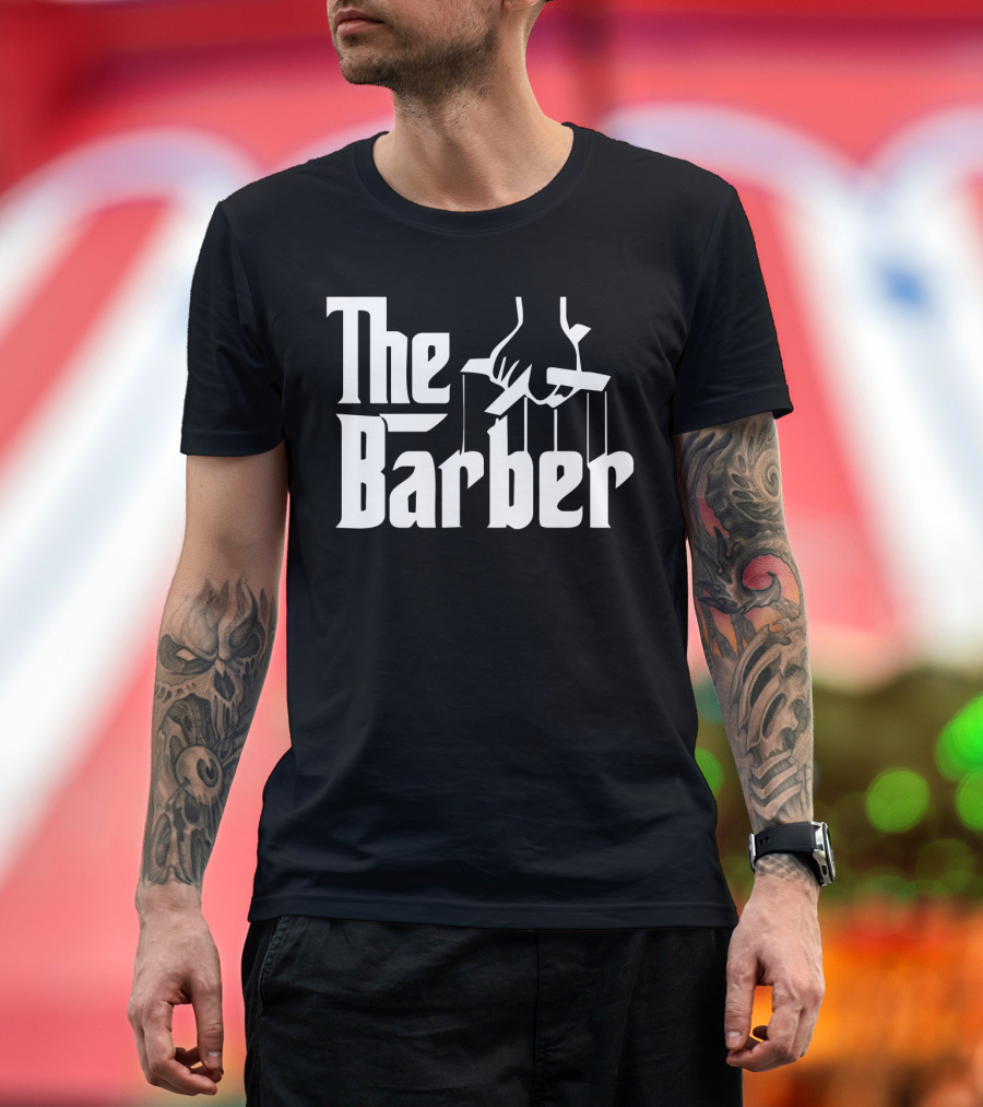 The Barber Godfather Puppet Hands T-Shirt