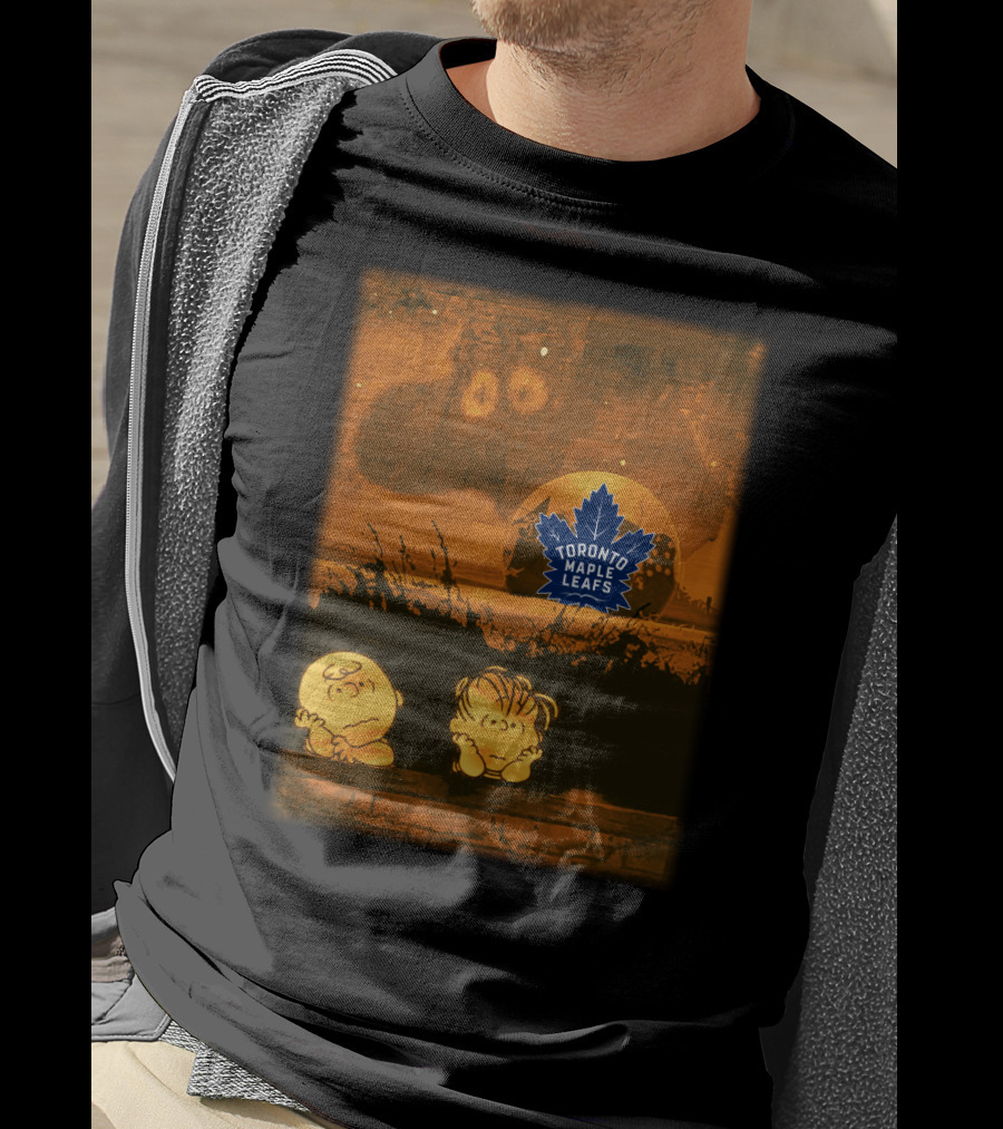 Toronto Maple Leafs Halloween Peanuts Mashup T-Shirt