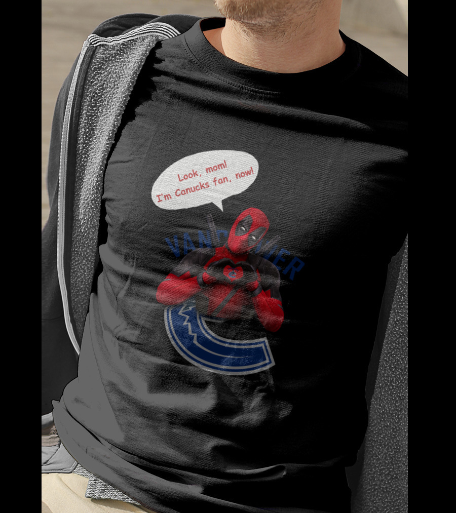 Vancouver Canucks Fan Comic Character T-Shirt