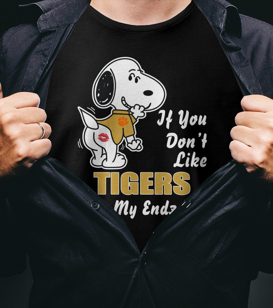 If You Don't Like Tigers Kiss My Endzone T-Shirt