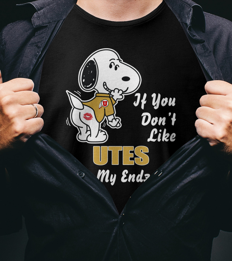 If You Don't Like Utes Kiss My Endzone T-Shirt
