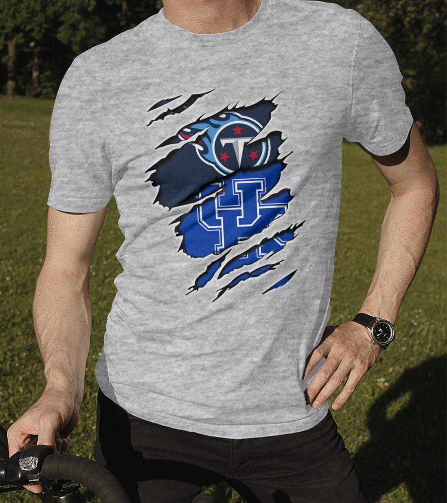 Titans Kentucky Wildcats Torn Reveal T-Shirt