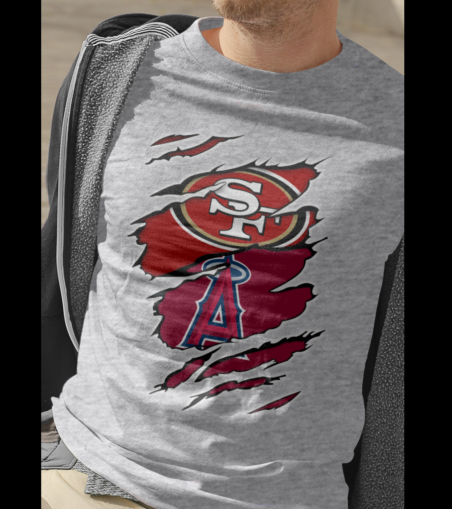 49ers SF Angels A Logo Fusion T-Shirt