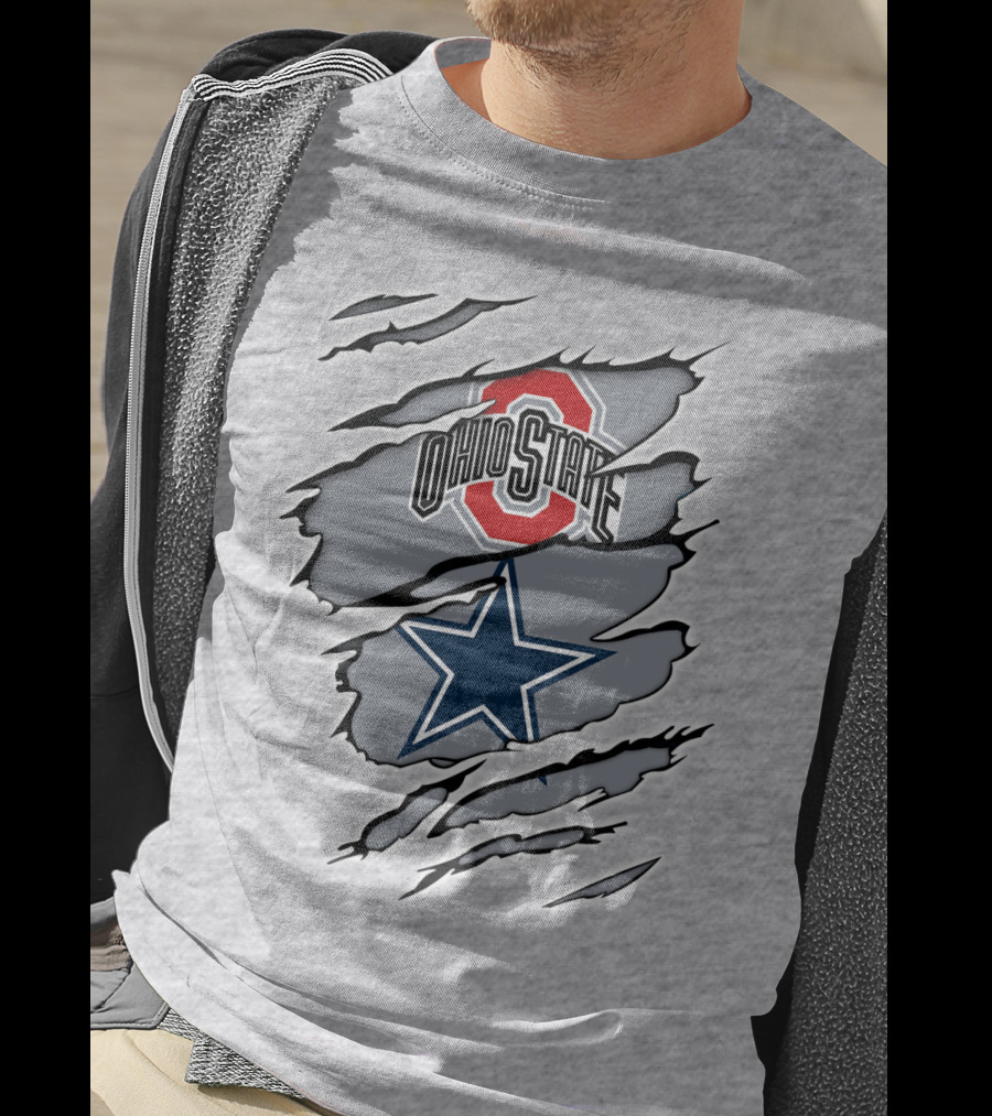 Ohio State Cowboys Dallas Star Burst T-Shirt