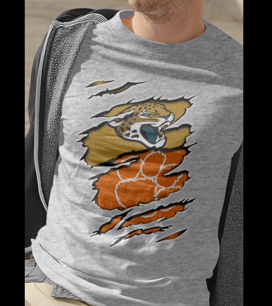 Clemson Tigers Jaguars Rip T-Shirt