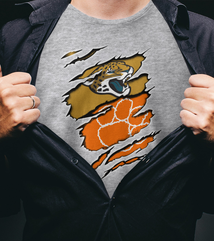 Clemson Tigers Jaguars Rip T-Shirt