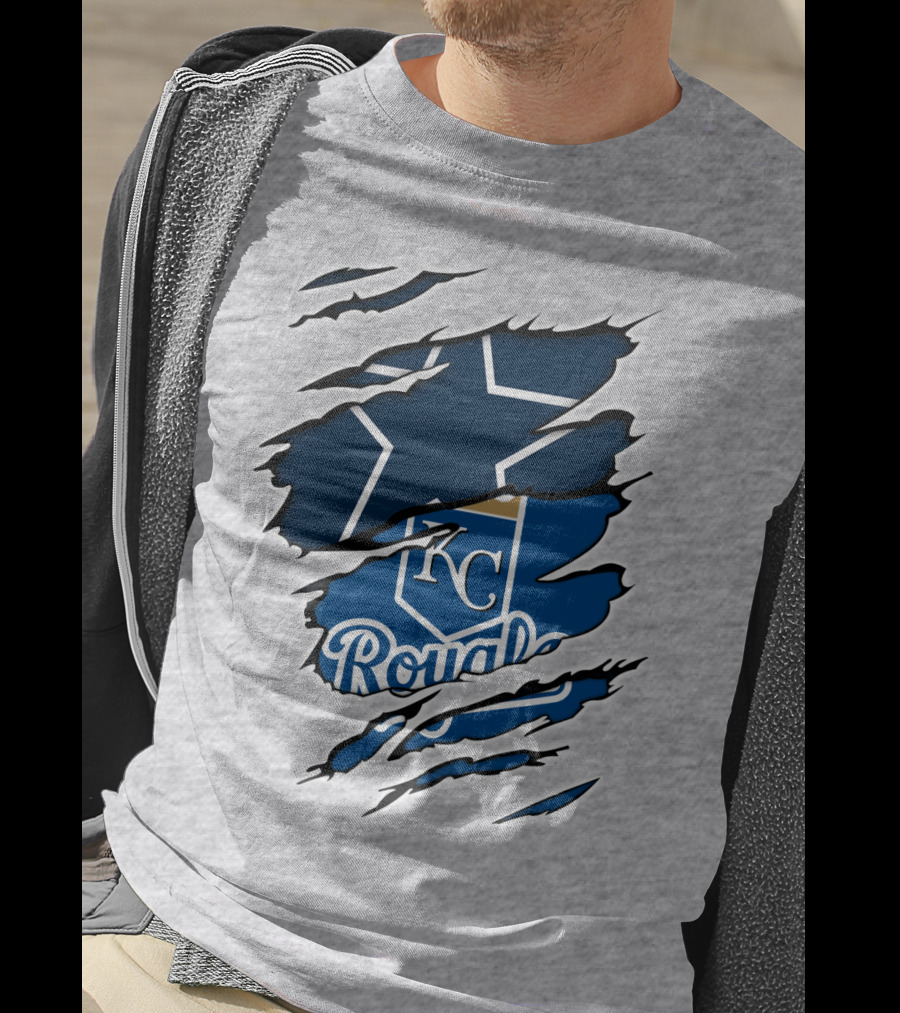Cowboys KC Royals Texas Star Claw Marks T-Shirt