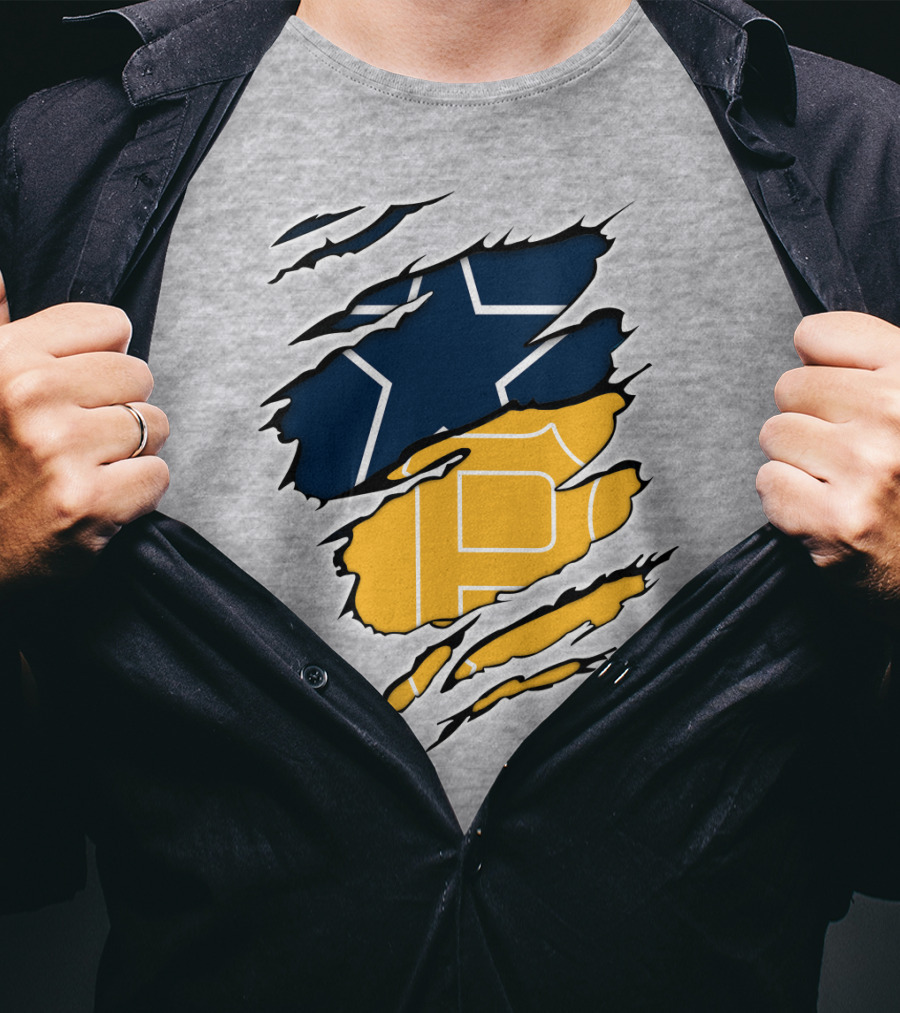 Dallas Cowboys Pittsburgh Pirates Dallas Cowboys T-Shirt