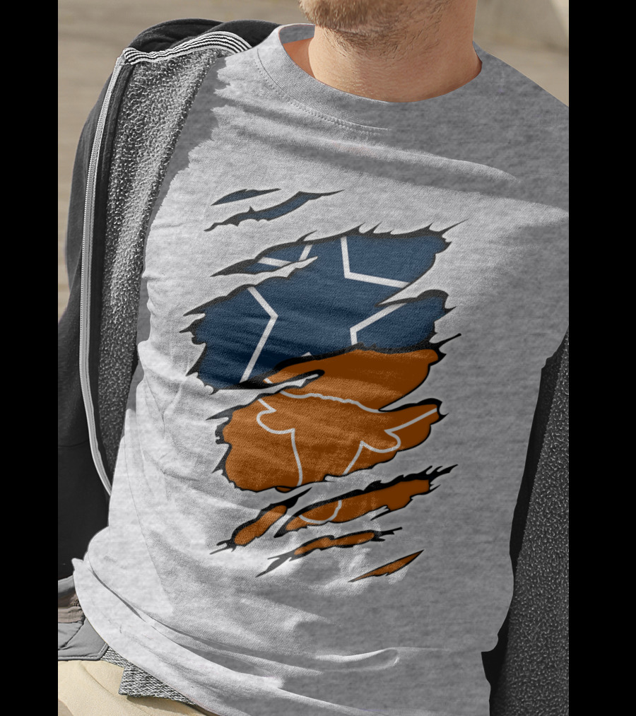 Dallas Cowboys Texas Longhorns Cowboys Longhorn Cowboys T-Shirt