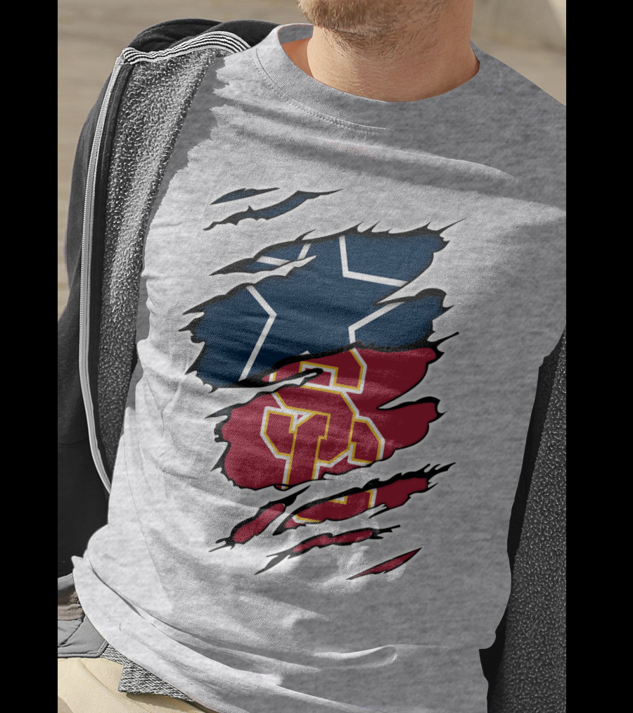 Dallas Cowboys USC Trojans T-Shirt