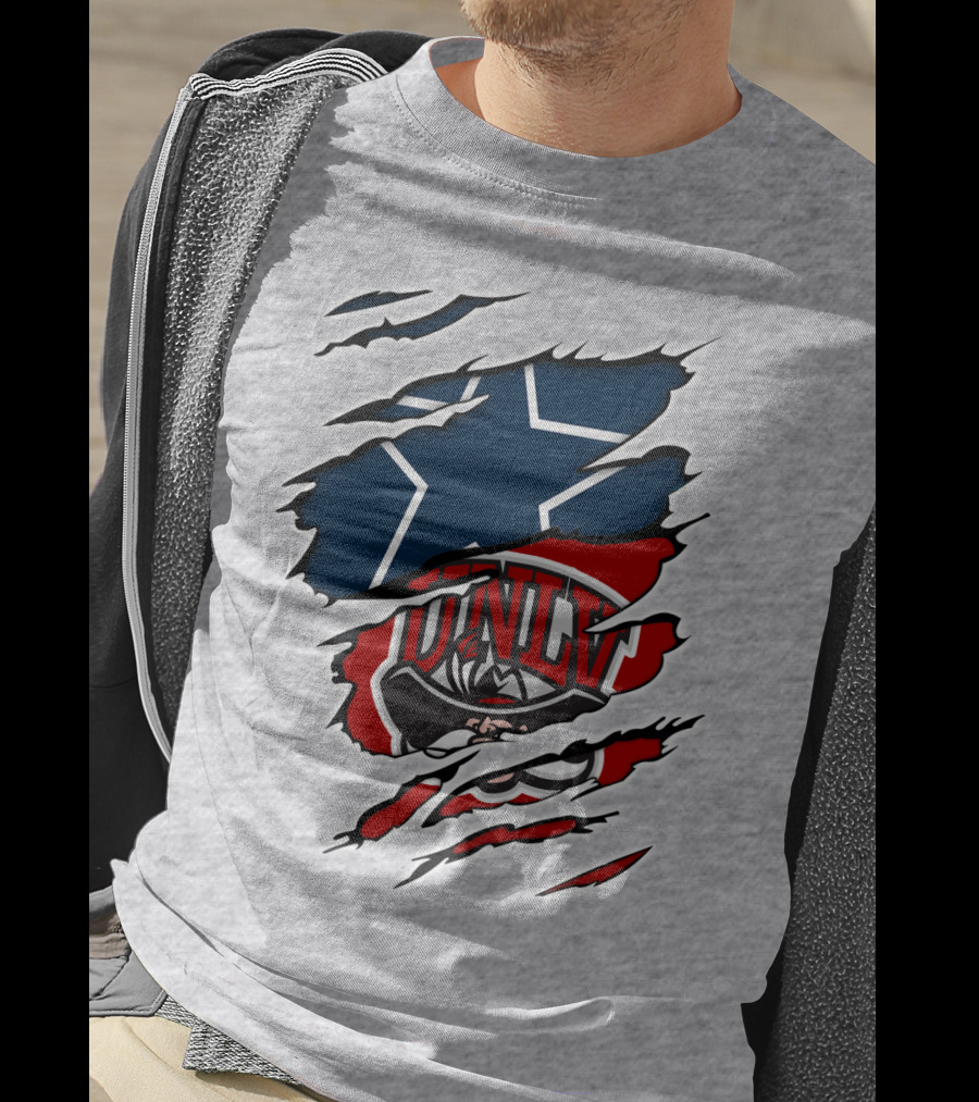 Cowboys Unlv Rebels Star T-Shirt