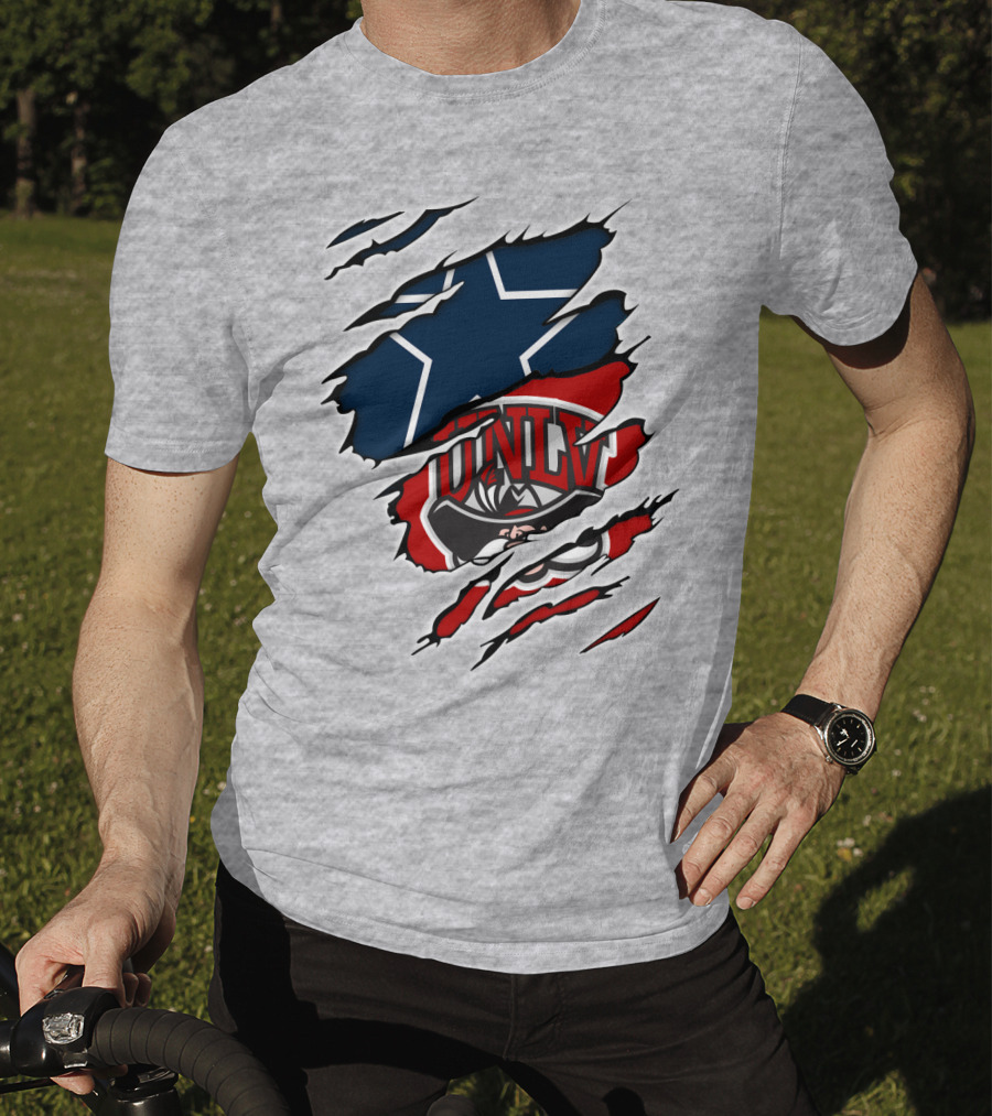Cowboys Unlv Rebels Star T-Shirt