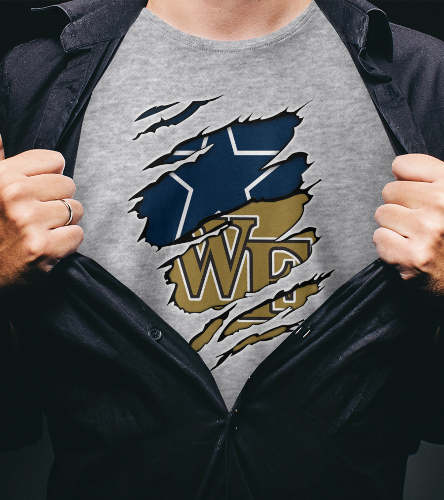 Cowboys Wake Forest WF Star T-Shirt