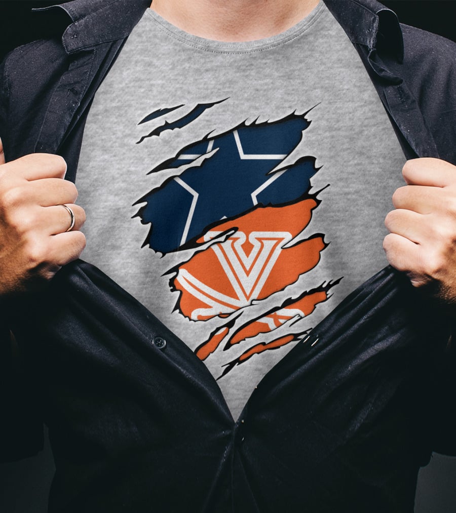 Cowboys Virginia Cavaliers Fusion T-Shirt