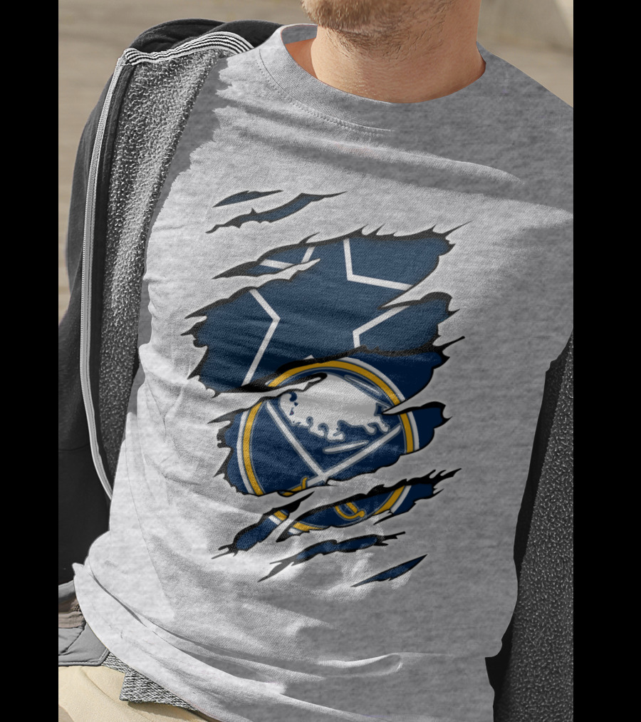 Cowboys Sabres Star Claw T-Shirt