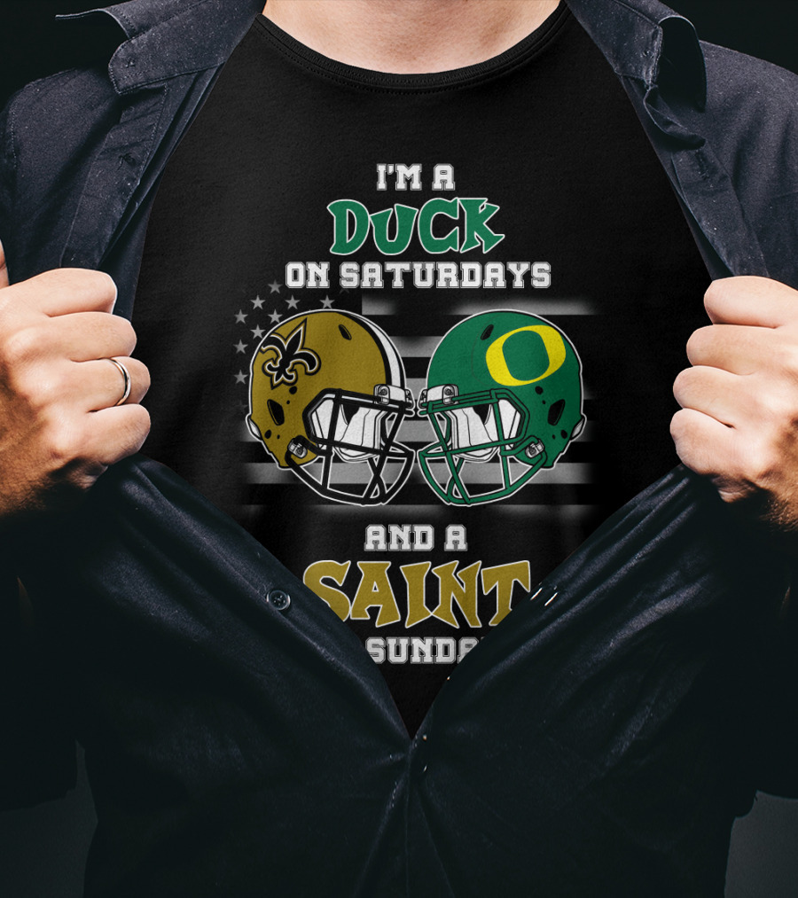 I'm A Duck On Saturdays And A Saint On Sundays T-Shirt