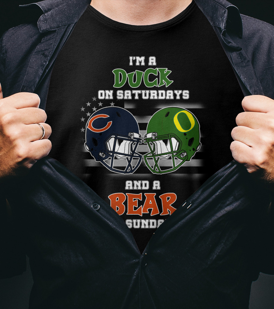 I'm A Duck On Saturdays And A Bear On Sundays T-Shirt