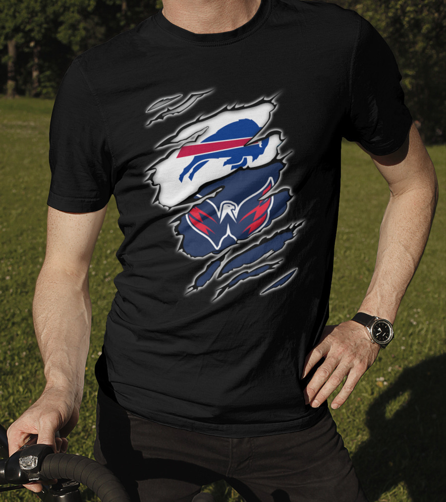 Bills Capitals Buffalo Washington Sports T-Shirt