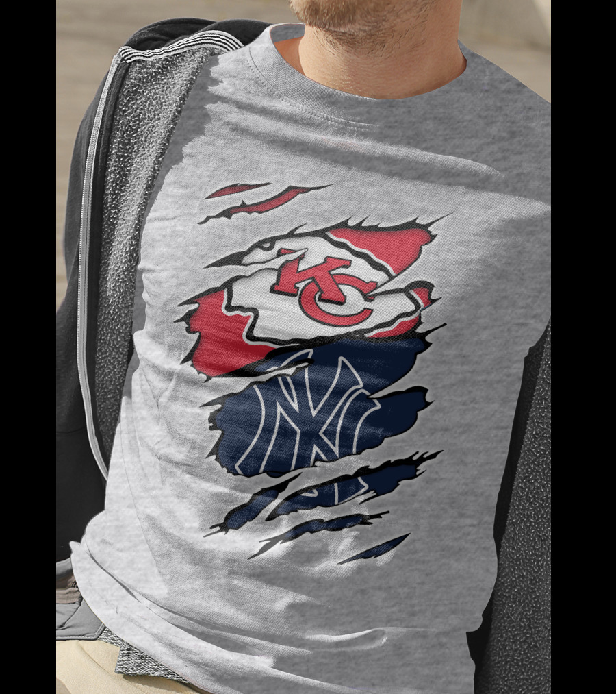 Chiefs Kc Yankees Ny Crossover T-Shirt