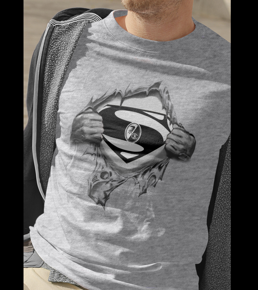 DFL Sport Club Freiburg Superman T-Shirt