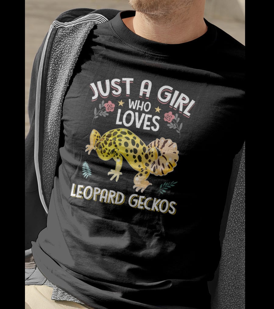 Just A Girl Who Loves Leopard Geckos T-Shirt