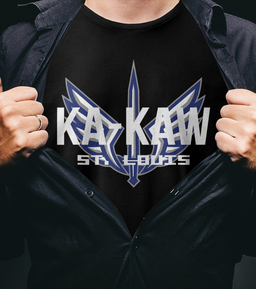 St. Louis BattleHawks Ka Kaw Football Fans T-Shirt