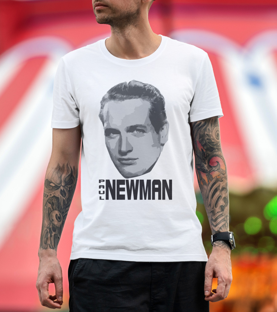 Paul Newman Graphic Portrait T-Shirt