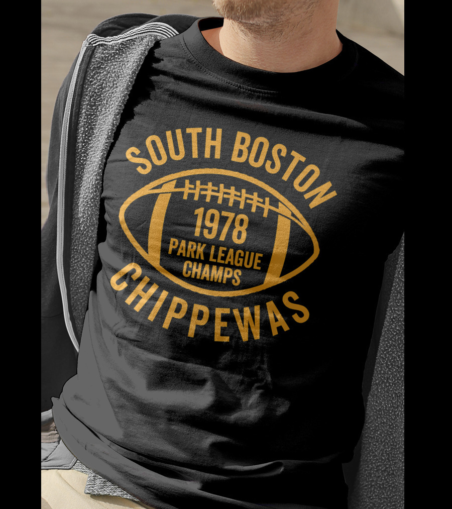 South Boston Chippewas 1978 Park League Champs T-Shirt