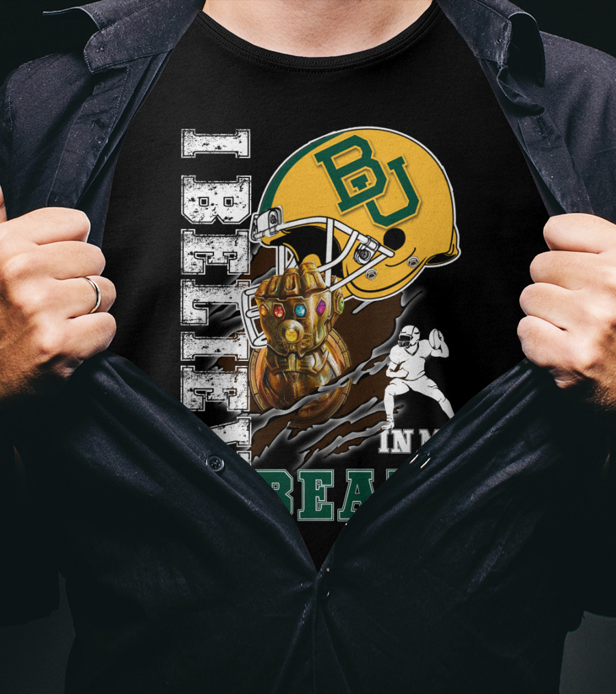 I Believe In My Bears BU Football Fan Infinity Glove T-Shirt