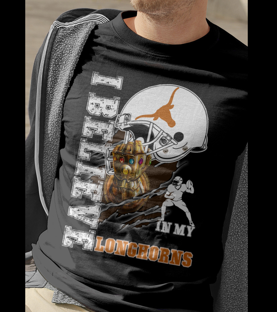 I Believe In My Longhorns Football Glove Helmet T-Shirt