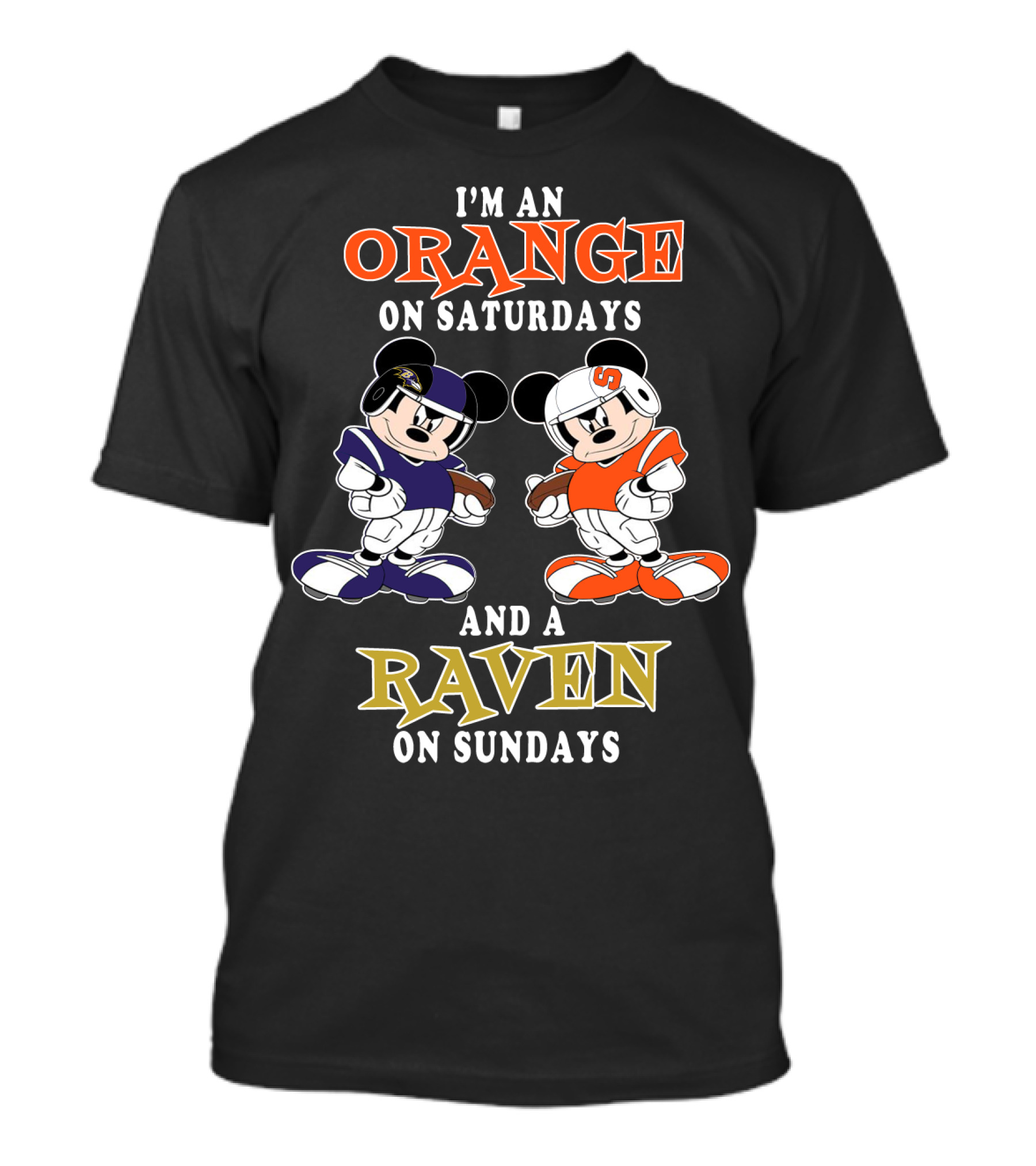 I'm An Orange On Saturdays And A Raven On Sundays T-Shirt