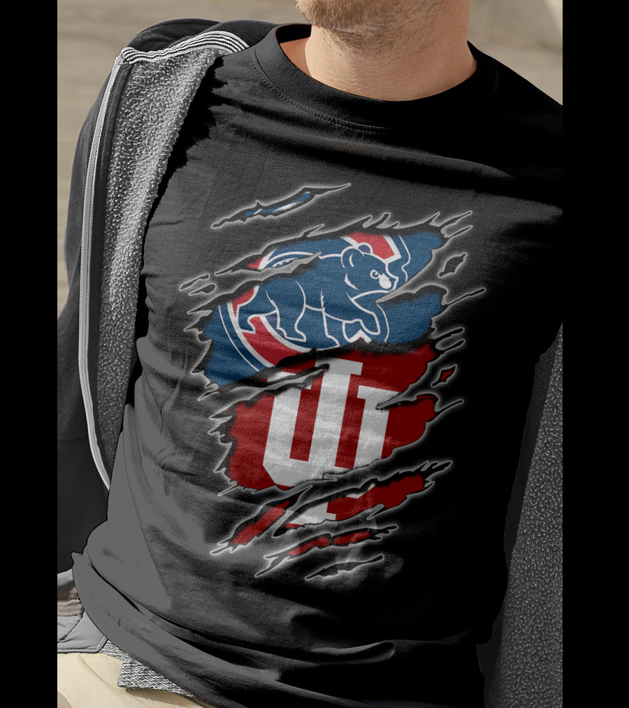 Cubs Hoosiers Crossover Fan T-Shirt