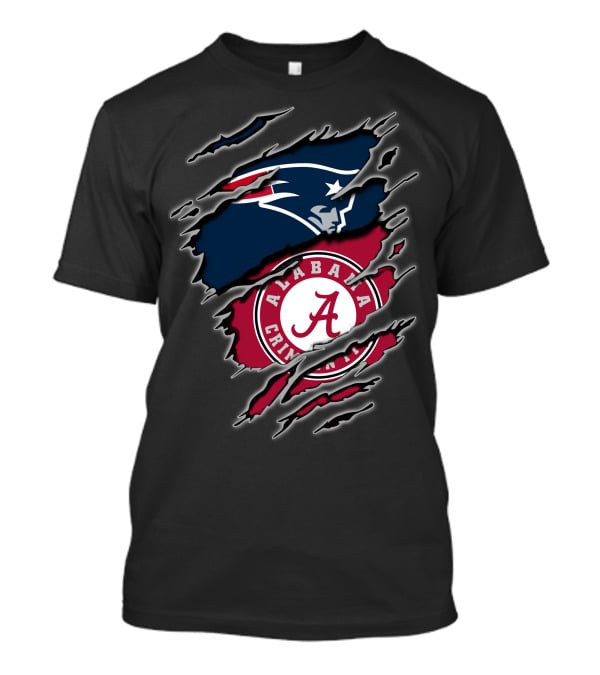 Patriots Alabama Crimson Tide Crossover T-Shirt