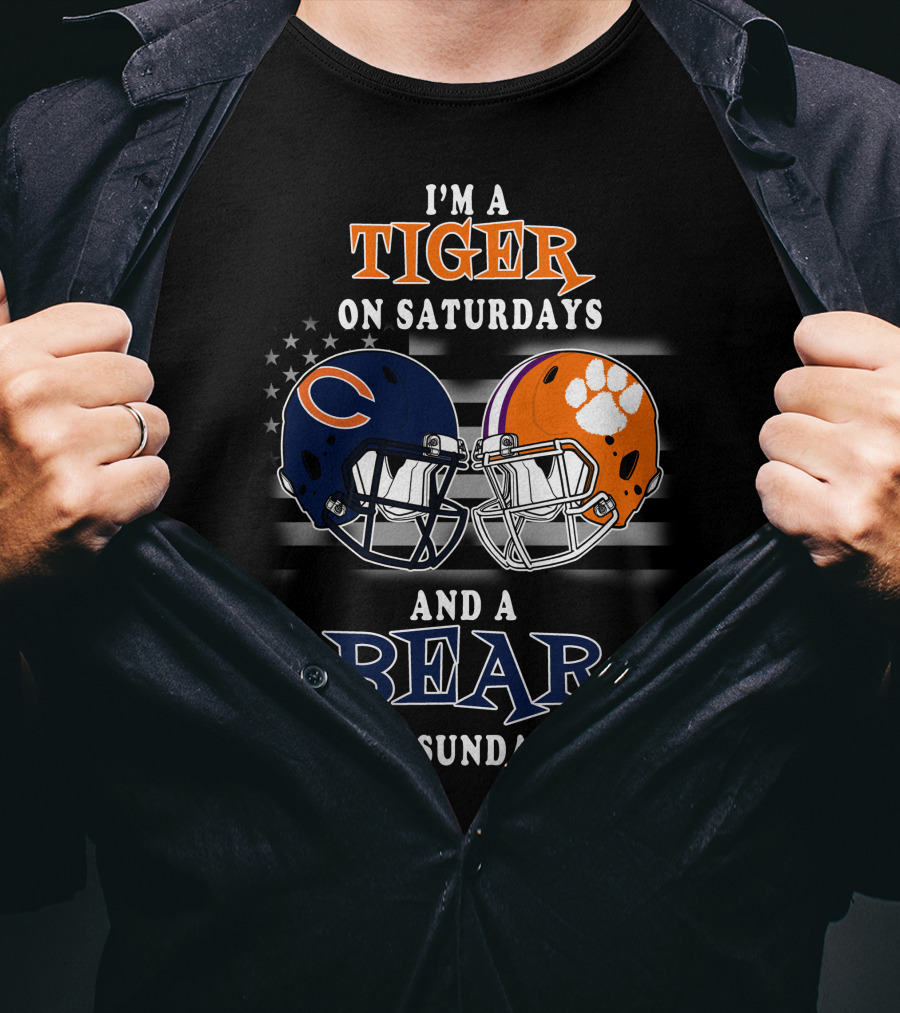 I'm A Tiger On Saturdays And A Bear On Sundays T-Shirt