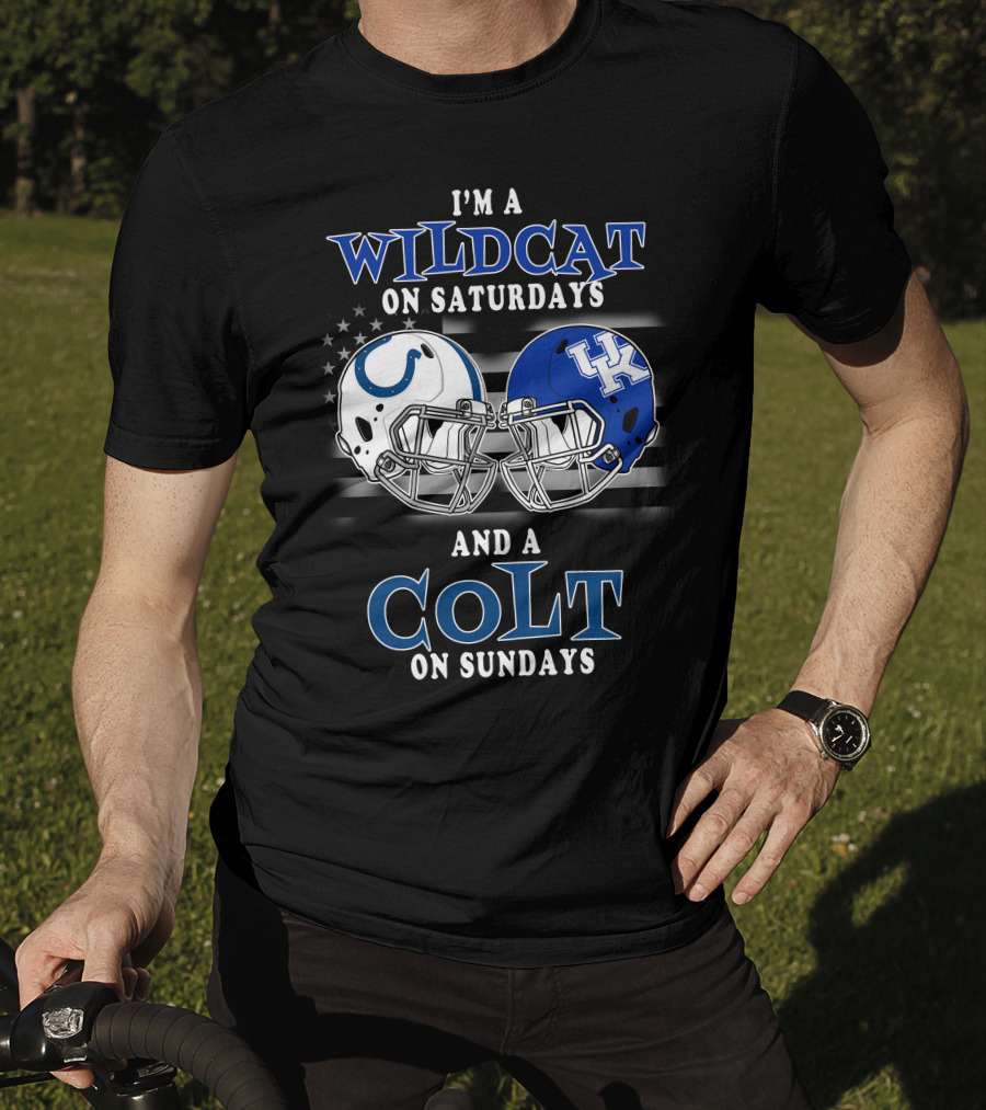 I'm A Wildcat On Saturdays And A Colt On Sundays T-Shirt