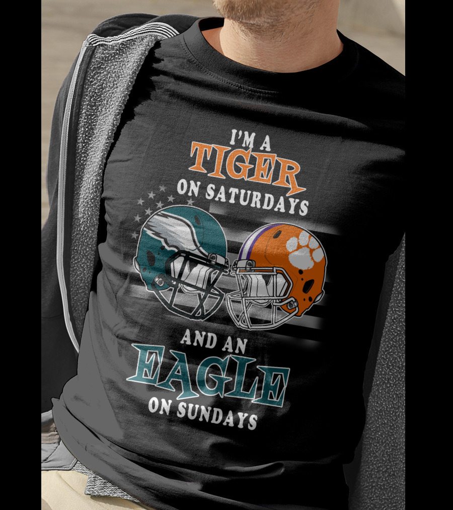 I'm A Tiger On Saturdays And An Eagle On Sundays T-Shirt