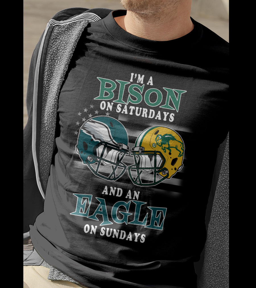 I'm A Bison On Saturdays And An Eagle On Sundays T-Shirt