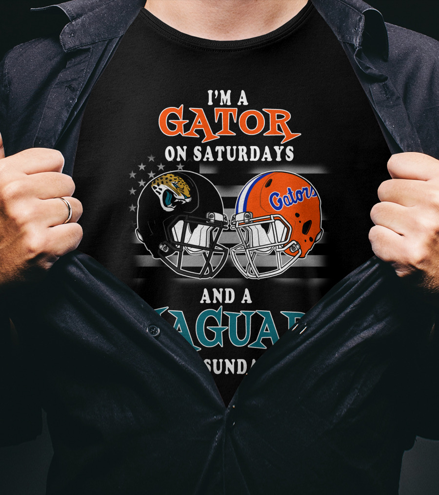 I'm A Gator On Saturdays And A Jaguar On Sundays T-Shirt