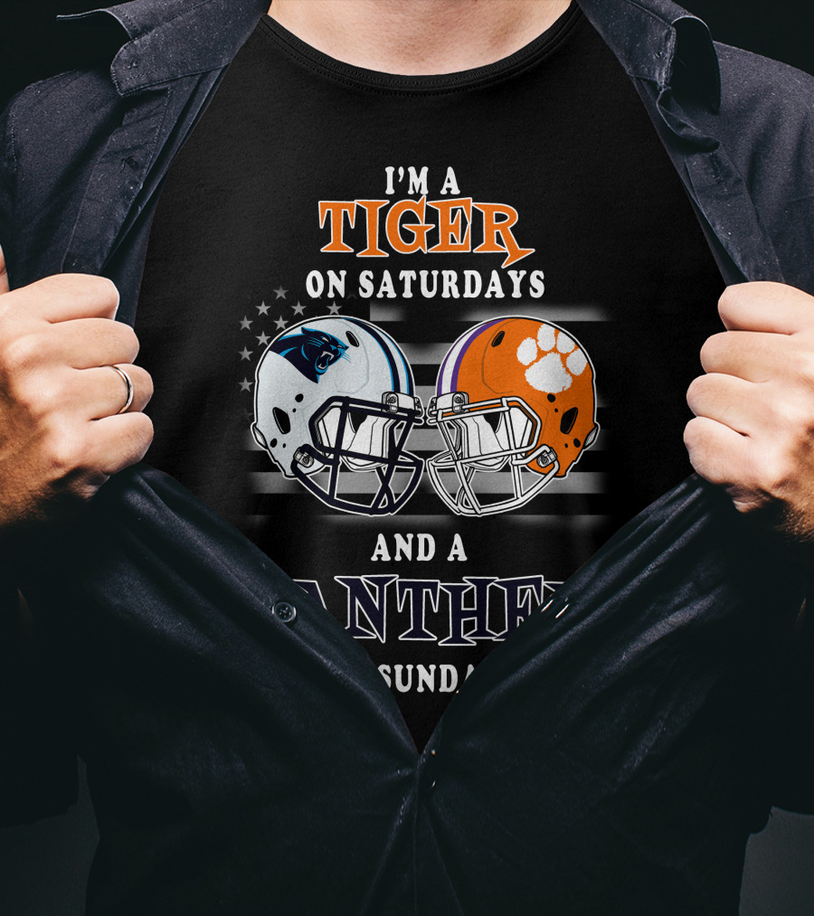 I'm A Tiger On Saturdays And A Panther On Sundays T-Shirt