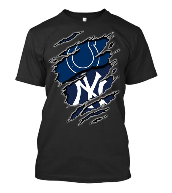 Colts Yankees Logo Tear T-Shirt