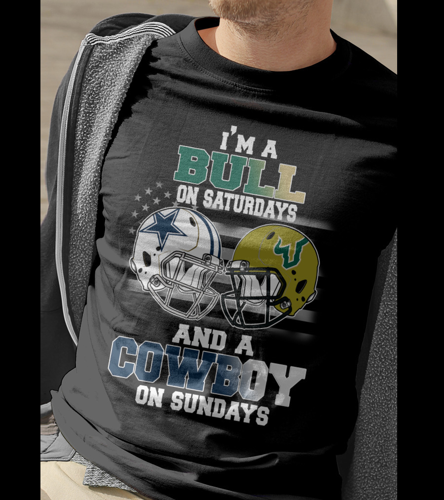 I'm A Bull On Saturdays And A Cowboy On Sundays T-Shirt