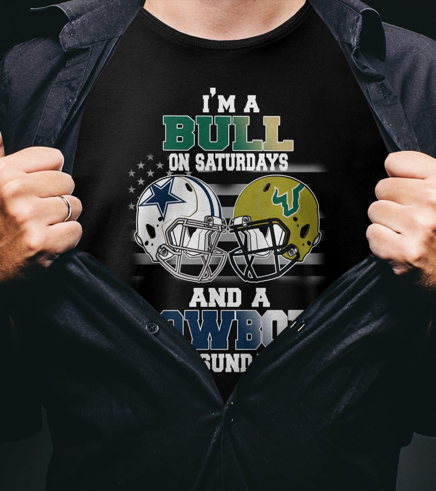 I'm A Bull On Saturdays And A Cowboy On Sundays T-Shirt