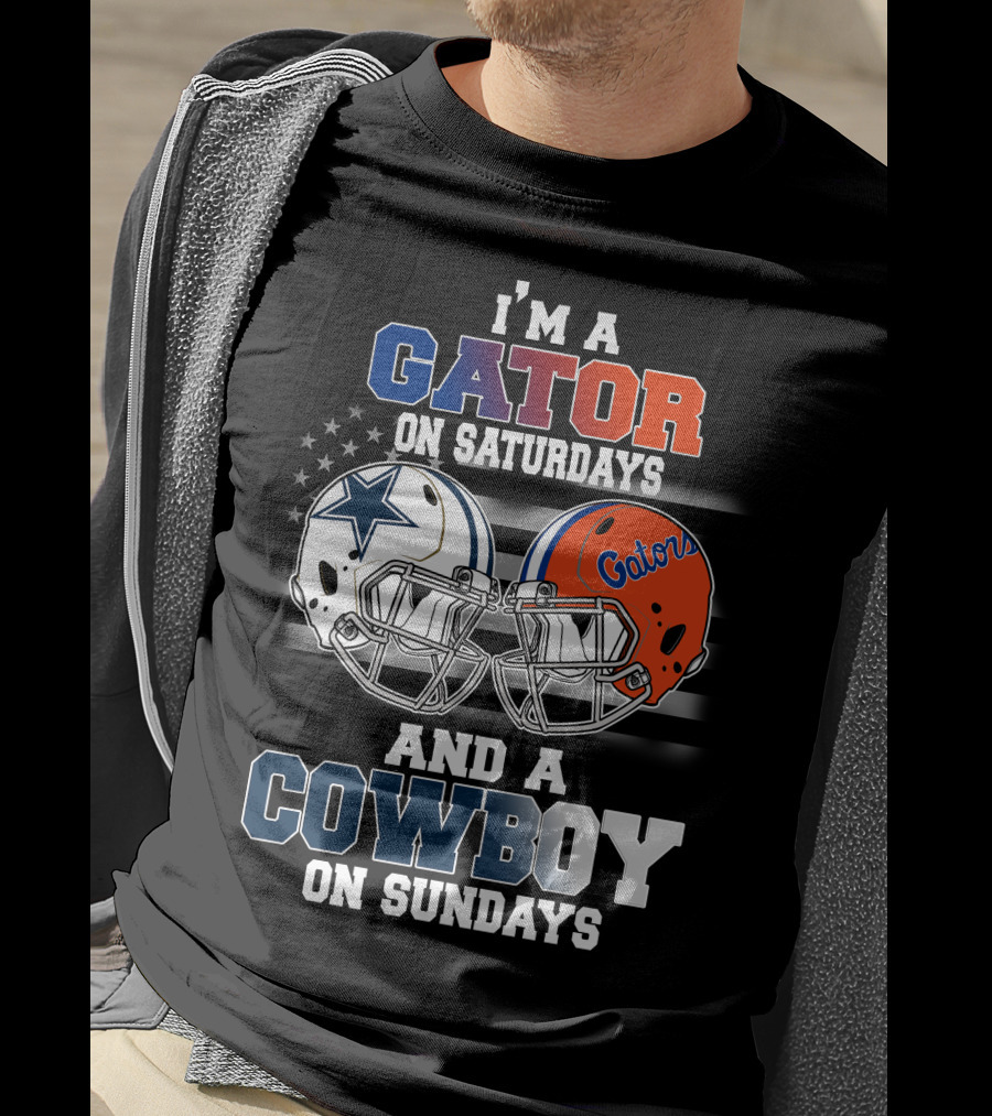 I'm A Gator On Saturdays And A Cowboy On Sundays T-Shirt