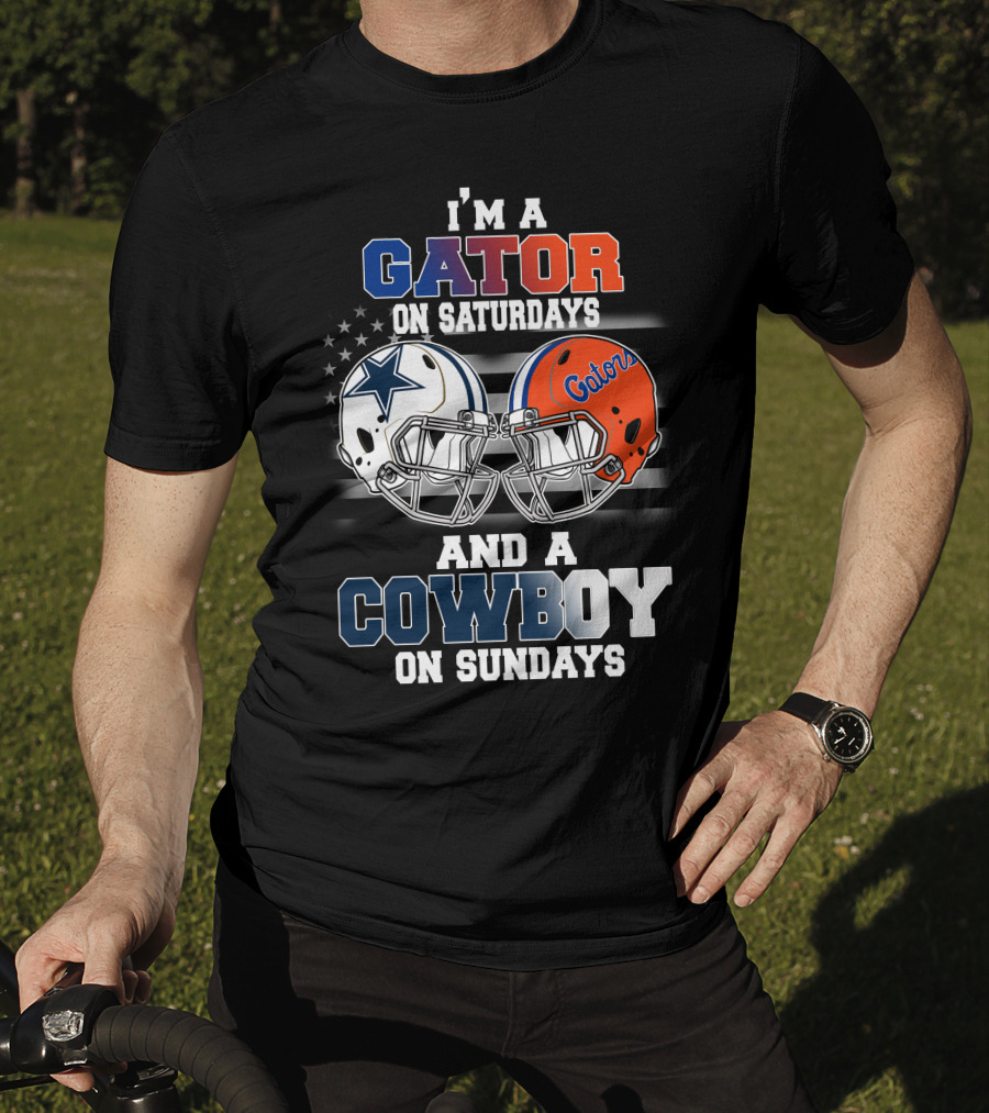 I'm A Gator On Saturdays And A Cowboy On Sundays T-Shirt