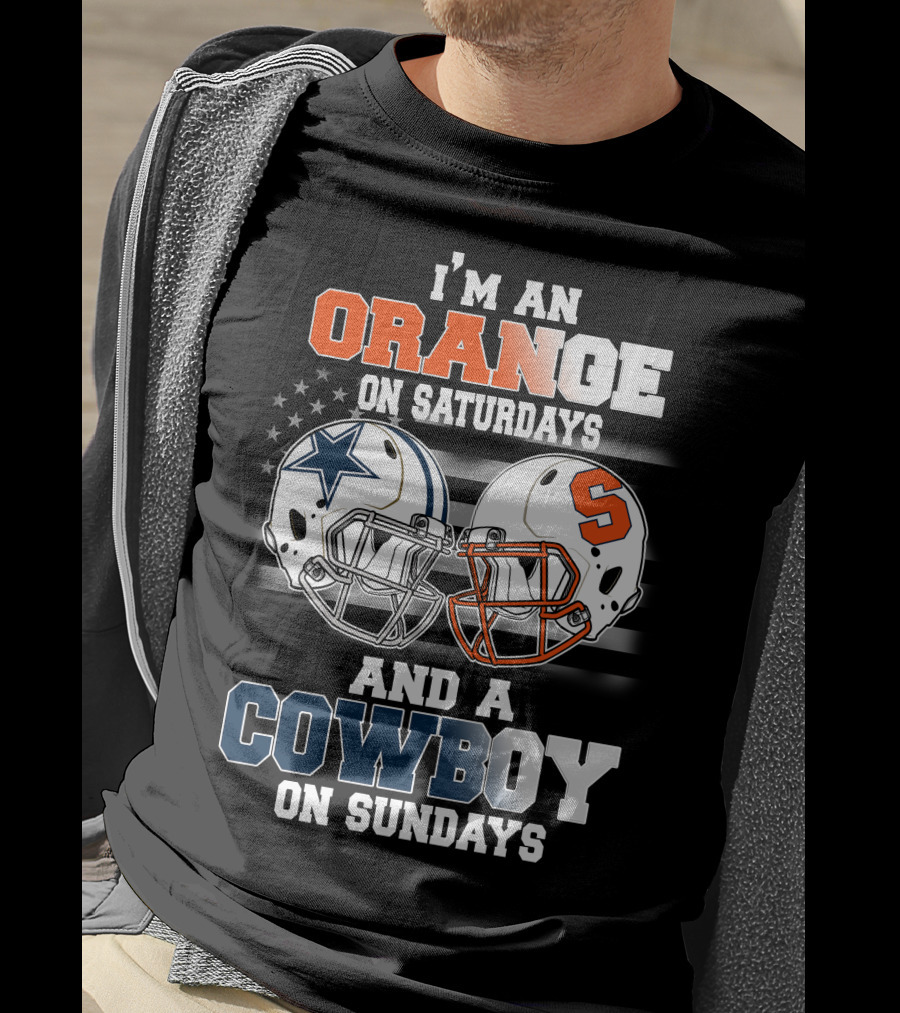 I'm An Orange On Saturdays And A Cowboy On Sundays T-Shirt