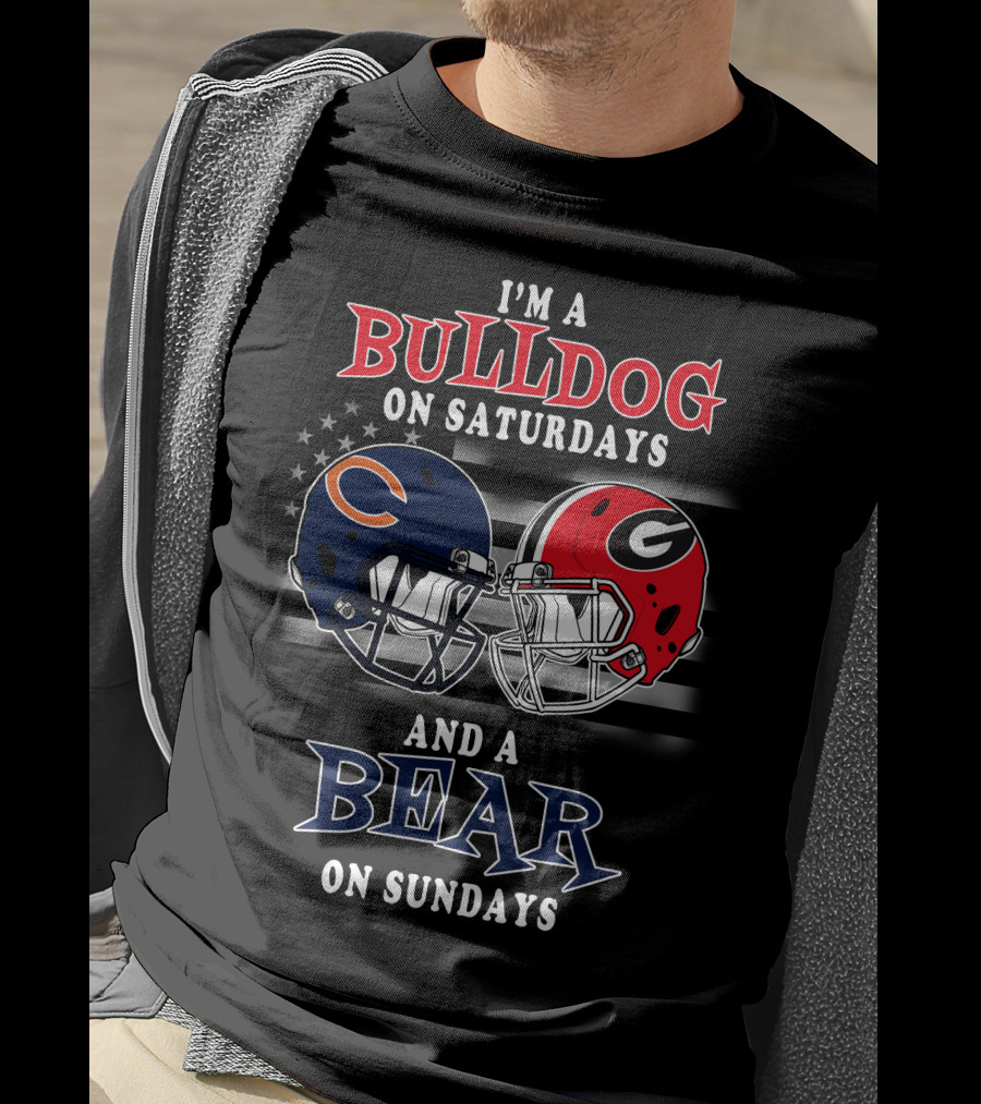 I'm A Bulldog On Saturdays And A Bear On Sundays T-Shirt