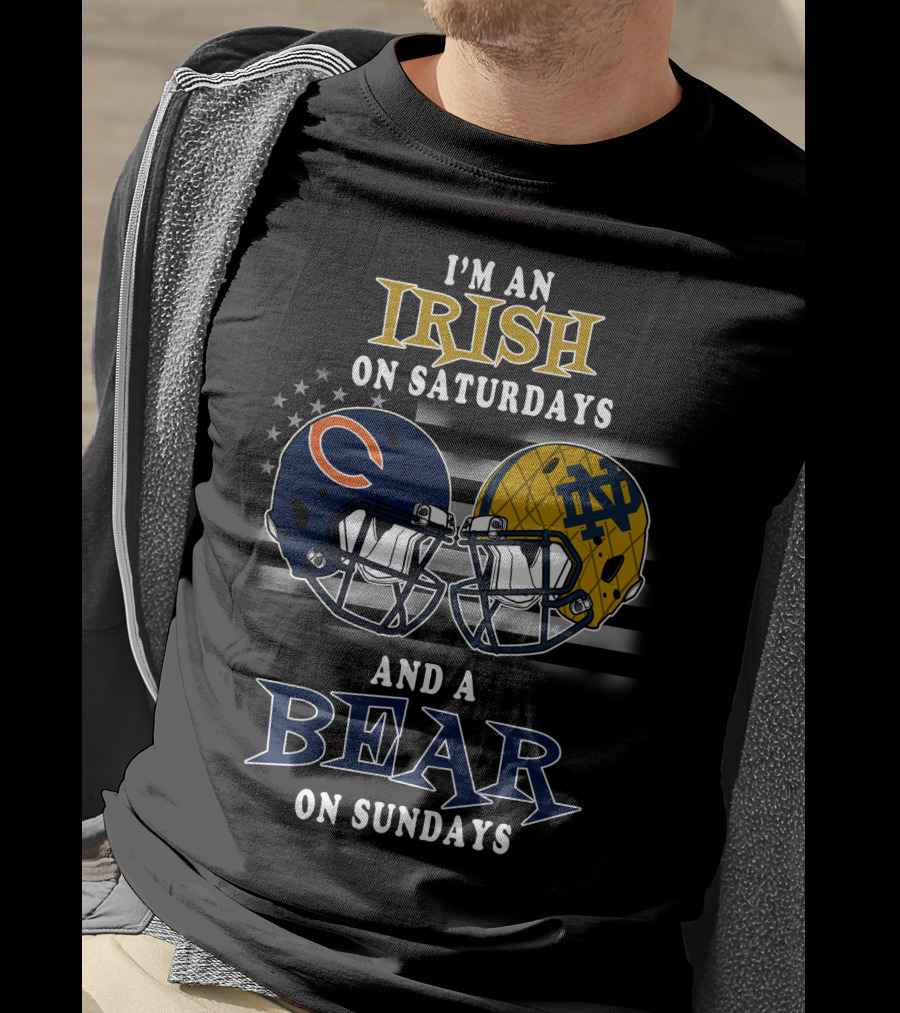I'm An Irish On Saturdays And A Bear On Sundays T-Shirt