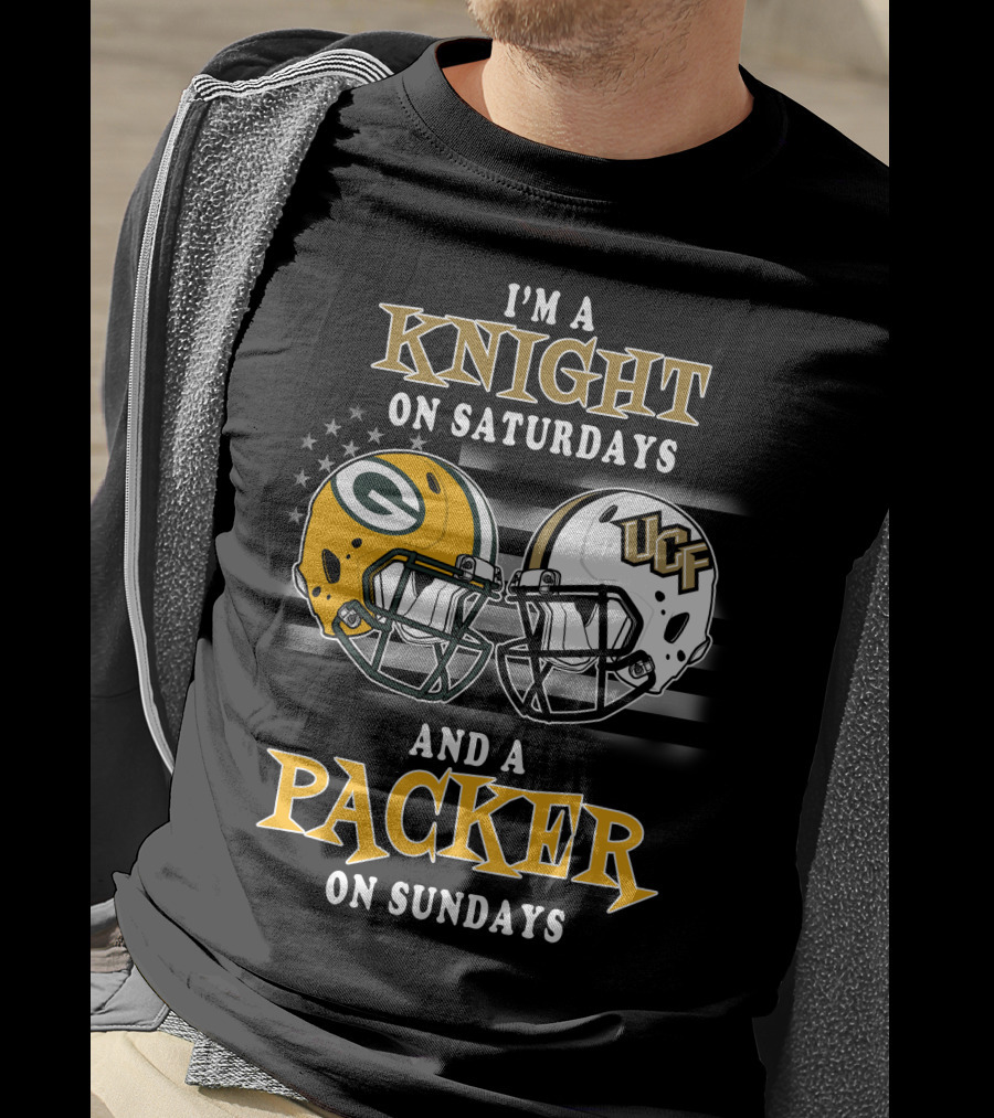 I'm A Knight On Saturdays And A Packer On Sundays T-Shirt